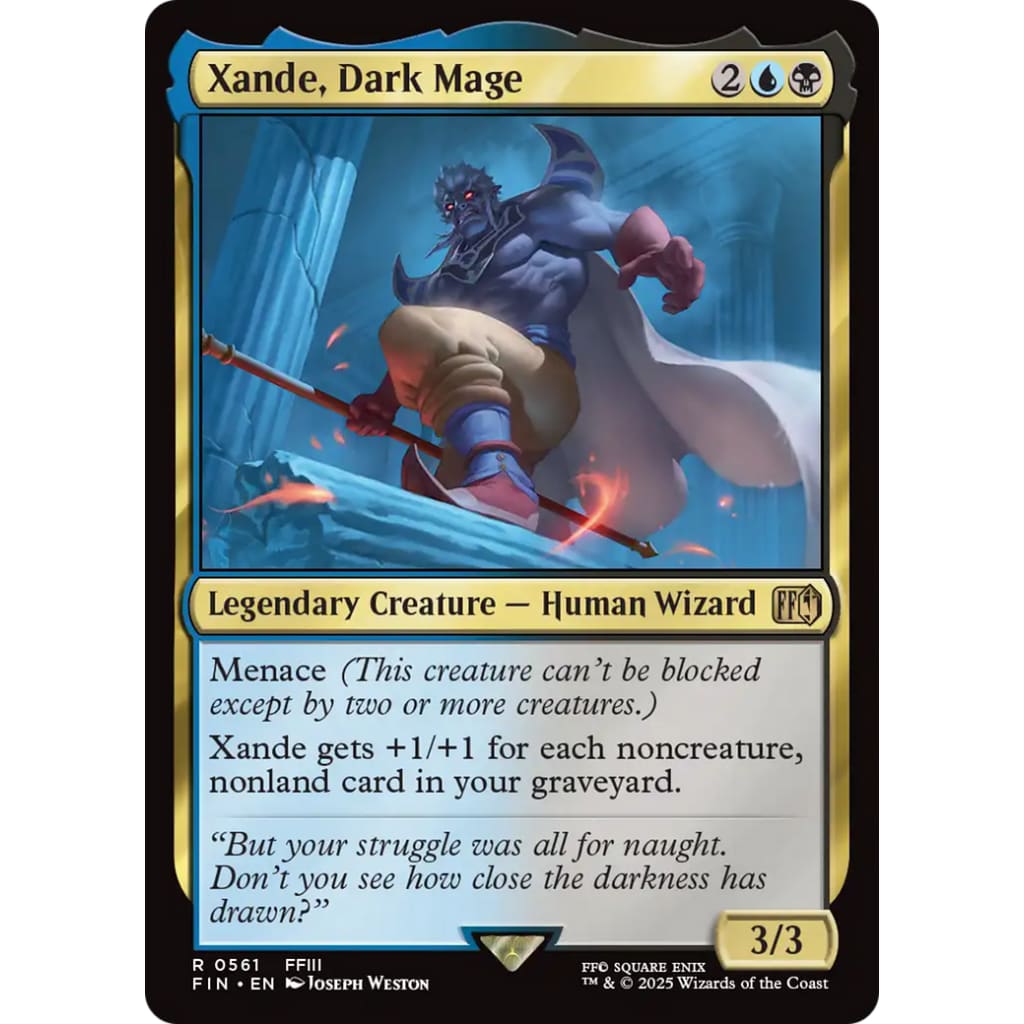 Xande Dark Mage (FIN-561) - Single