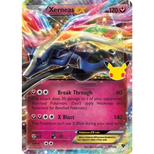 Xerneas-EX (097/025) Rare Holofoil - Single