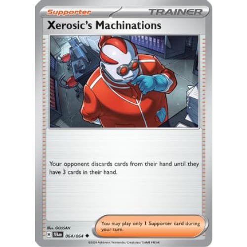Xerosic’s Machinations (64) Uncommon Reverse Holofoil