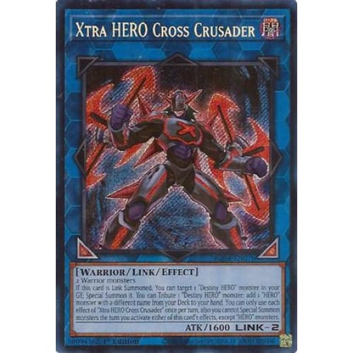 Xtra HERO Cross Crusader (Secret Rare) - RA04-EN076 Secret