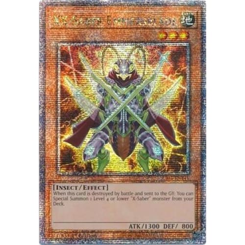 XX-Saber Emmersblade (Quarter Century Secret Rare)