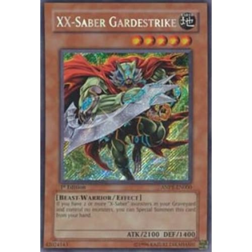 XX-Saber Gardestrike (ANPR-EN000) Secret Rare 1st Edition