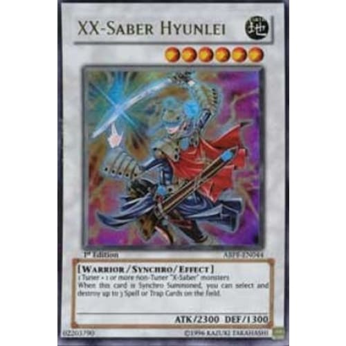 XX-Saber Hyunlei (ABPF-EN044) Ultra Rare Unlimited - Single