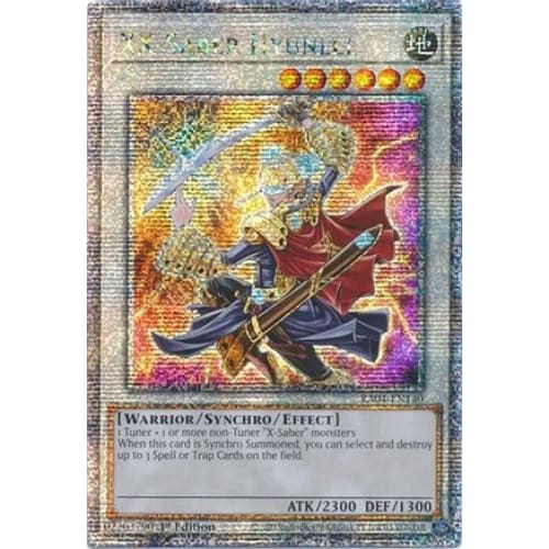 XX-Saber Hyunlei (Quarter Century Secret Rare) - RA04-EN140