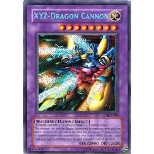 XYZ-Dragon Cannon (BPT-010) Secret Rare Limited - Single
