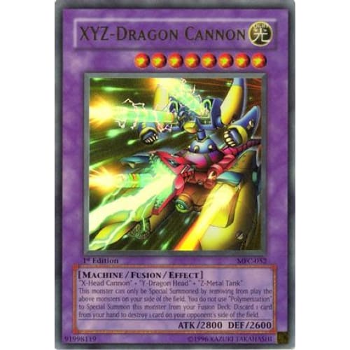 XYZ-Dragon Cannon (MFC-052) Ultra Rare Unlimited - Single