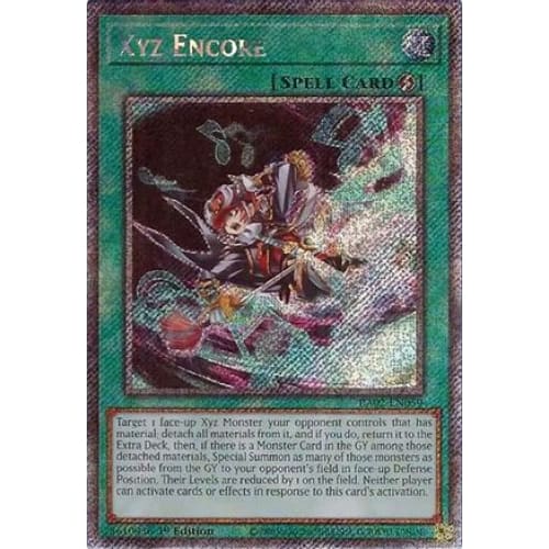 Xyz Encore (Platinum Secret Rare) - RA02-EN059 Platinum