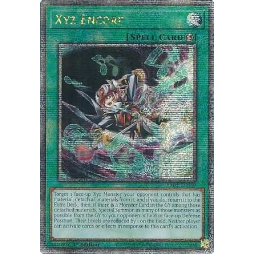 Xyz Encore (Quarter Century Secret Rare) - RA02-EN059