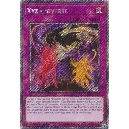 Xyz Universe (Platinum Secret Rare) - RA04-EN218 Platinum