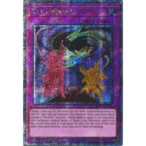 Xyz Universe (Quarter Century Secret Rare) - RA04-EN218
