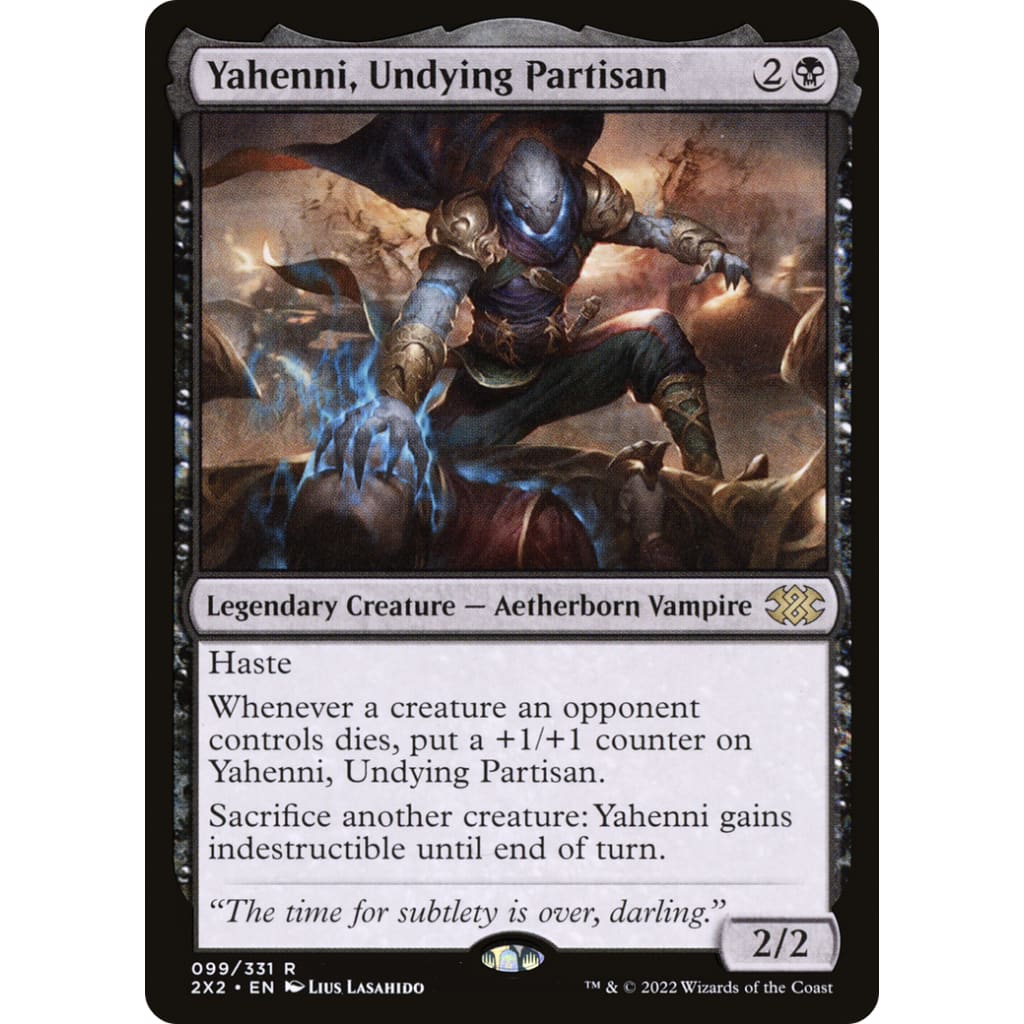 Yahenni Undying Partisan (2X2-099) Foil - Single