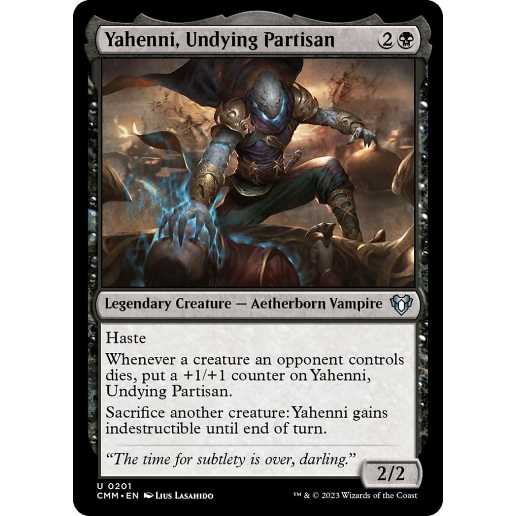 Yahenni Undying Partisan (CMM-201) Foil - Single