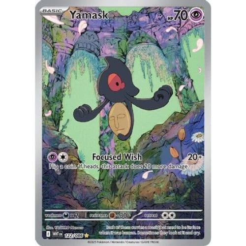 Yamask - 122/086 (122) Illustration Rare Holofoil - Single