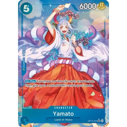 Yamato (Alternate Art) OP13-054 SR Carrying On His