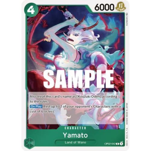 Yamato OP02-042 R Paramount War Foil - Single
