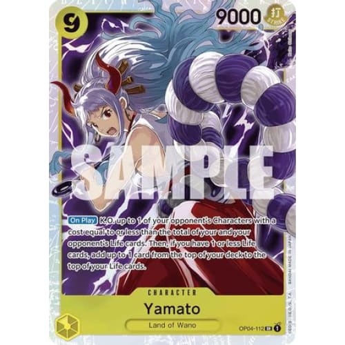 Yamato (OP04-112) (Reprint) OP04-112 SR Premium Booster