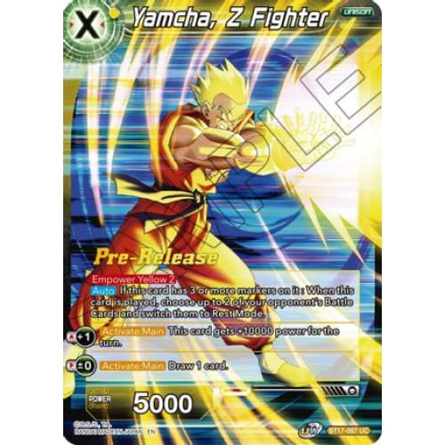 Yamcha Z Fighter (Ultimate Squad Pre-Release Cards) - Single