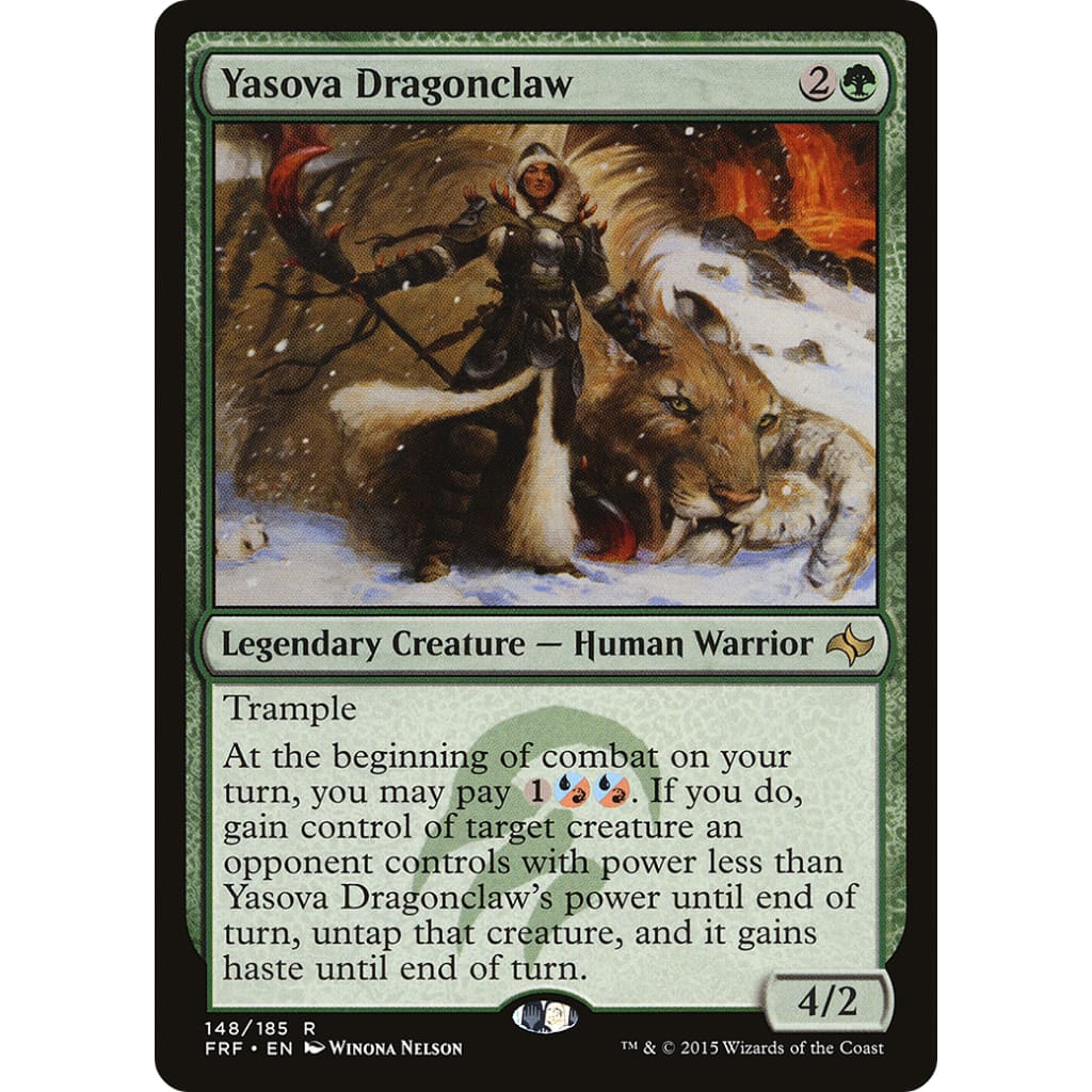 Yasova Dragonclaw (FRF-148) - Single