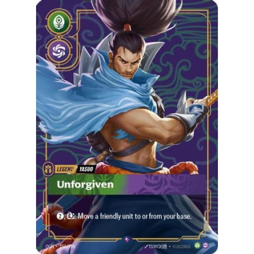 Yasuo - Unforgiven (259/298) - Origins Foil - Single