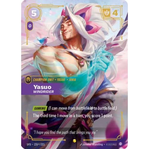 Yasuo - Windrider (Signature) (235*/221) - Spiritforged