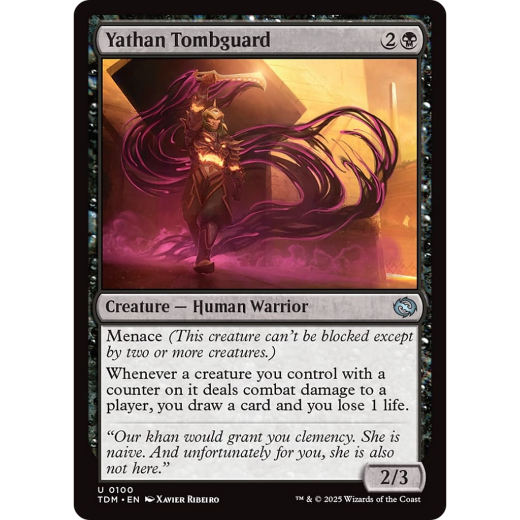 Yathan Tombguard (TDM-100) - Single
