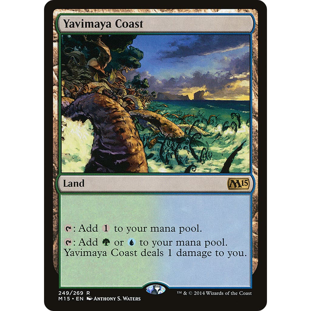 Yavimaya Coast (M15-249) Foil - Single