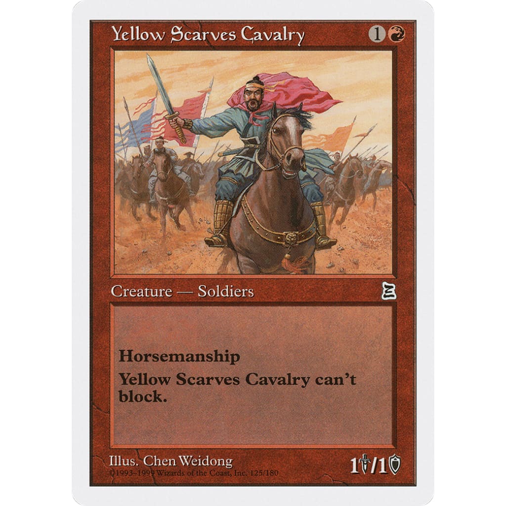 Yellow Scarves Cavalry (PTK-125) - Single