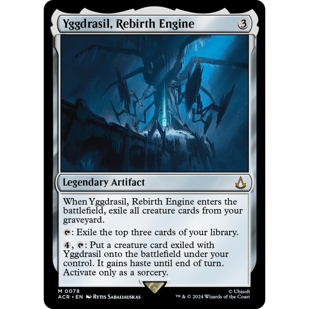 Yggdrasil Rebirth Engine (ACR-078) Foil - Single