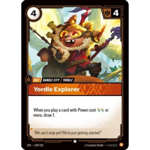 Yordle Explorer (100/221) - Spiritforged - Single