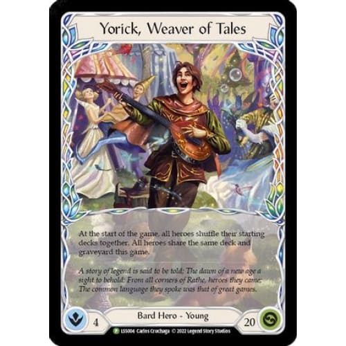 Yorick Weaver of Tales (FLESH AND BLOOD: PROMO CARDS) Cold