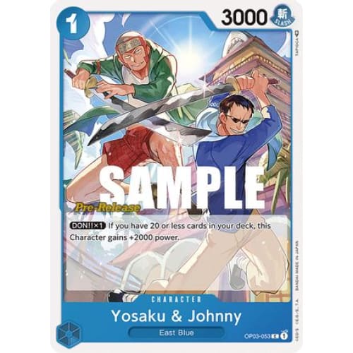 Yosaku & Johnny OP03-053 C Pillars of Strength Pre-Release