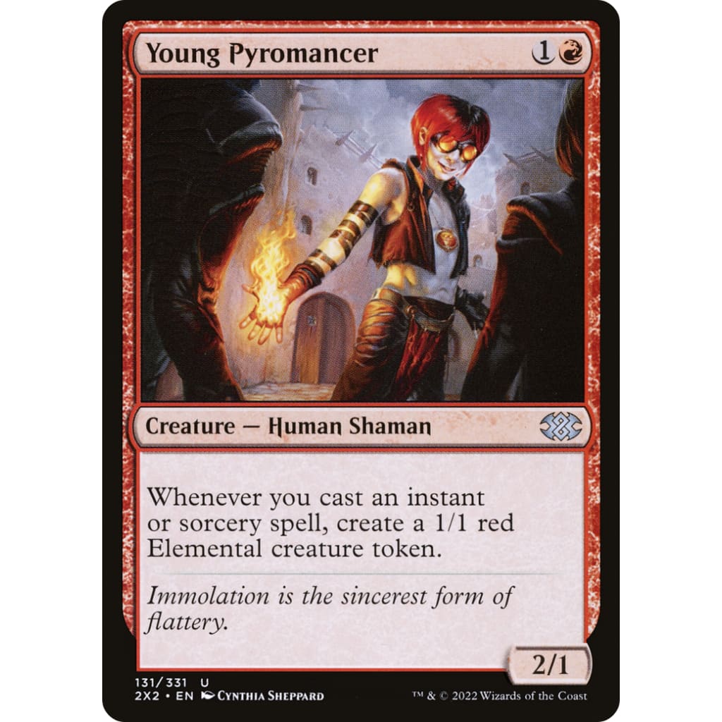 Young Pyromancer (2X2-131) Foil - Single