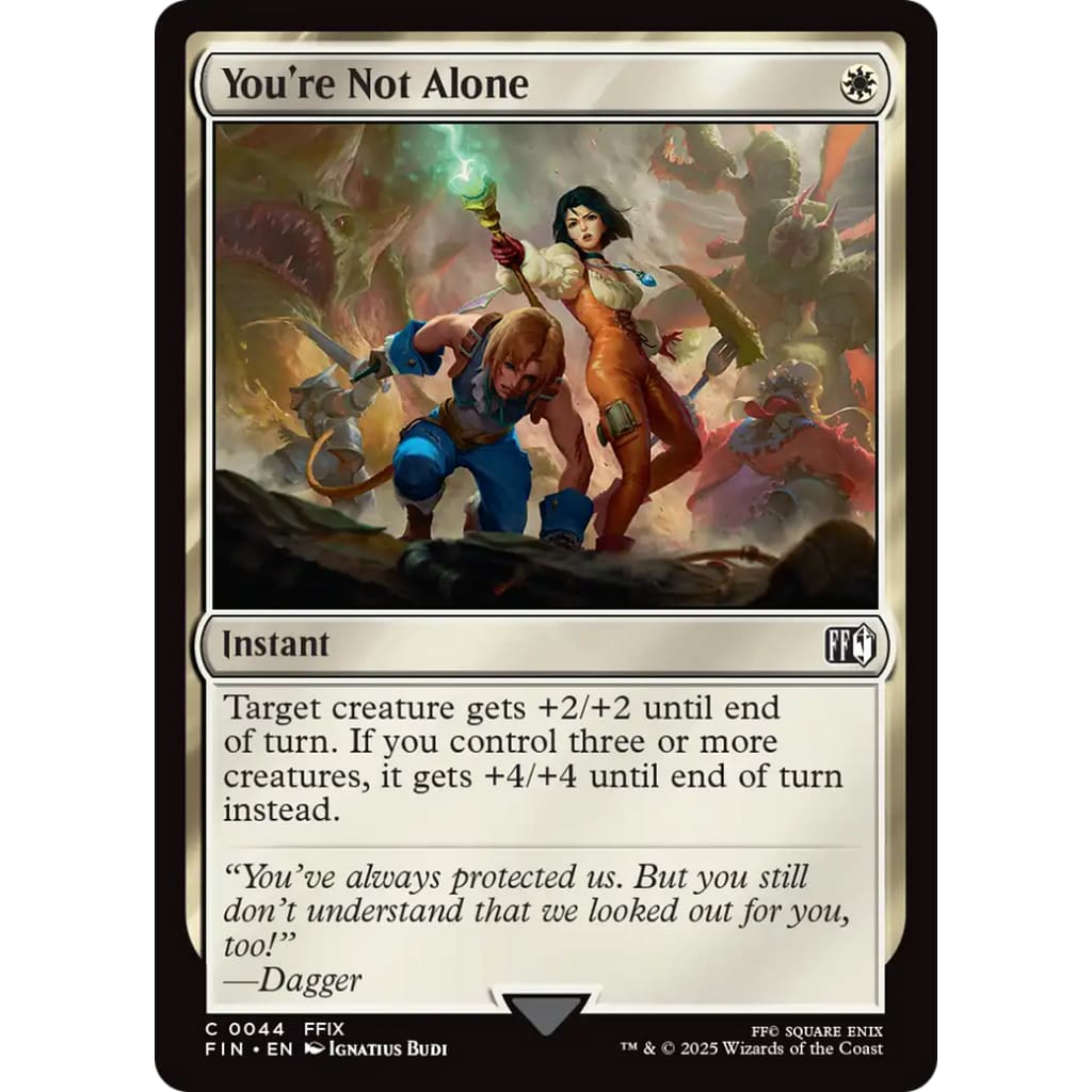 You’re Not Alone (FIN-044) - Single
