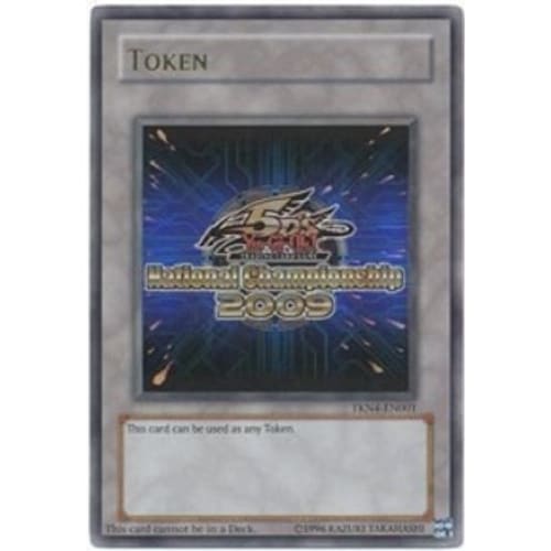 Yu-Gi-Oh 5D’s 2009 National Championship Token (TKN4-EN001)
