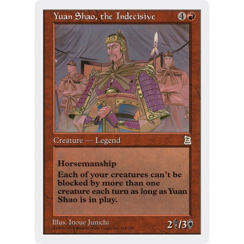 Yuan Shao the Indecisive (PTK-128) - Single