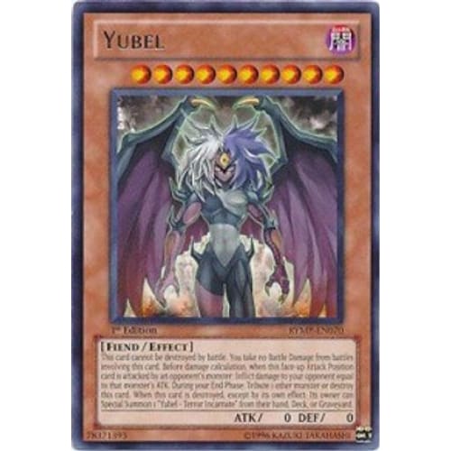 Yubel (RYMP-EN070) Rare Unlimited - Single