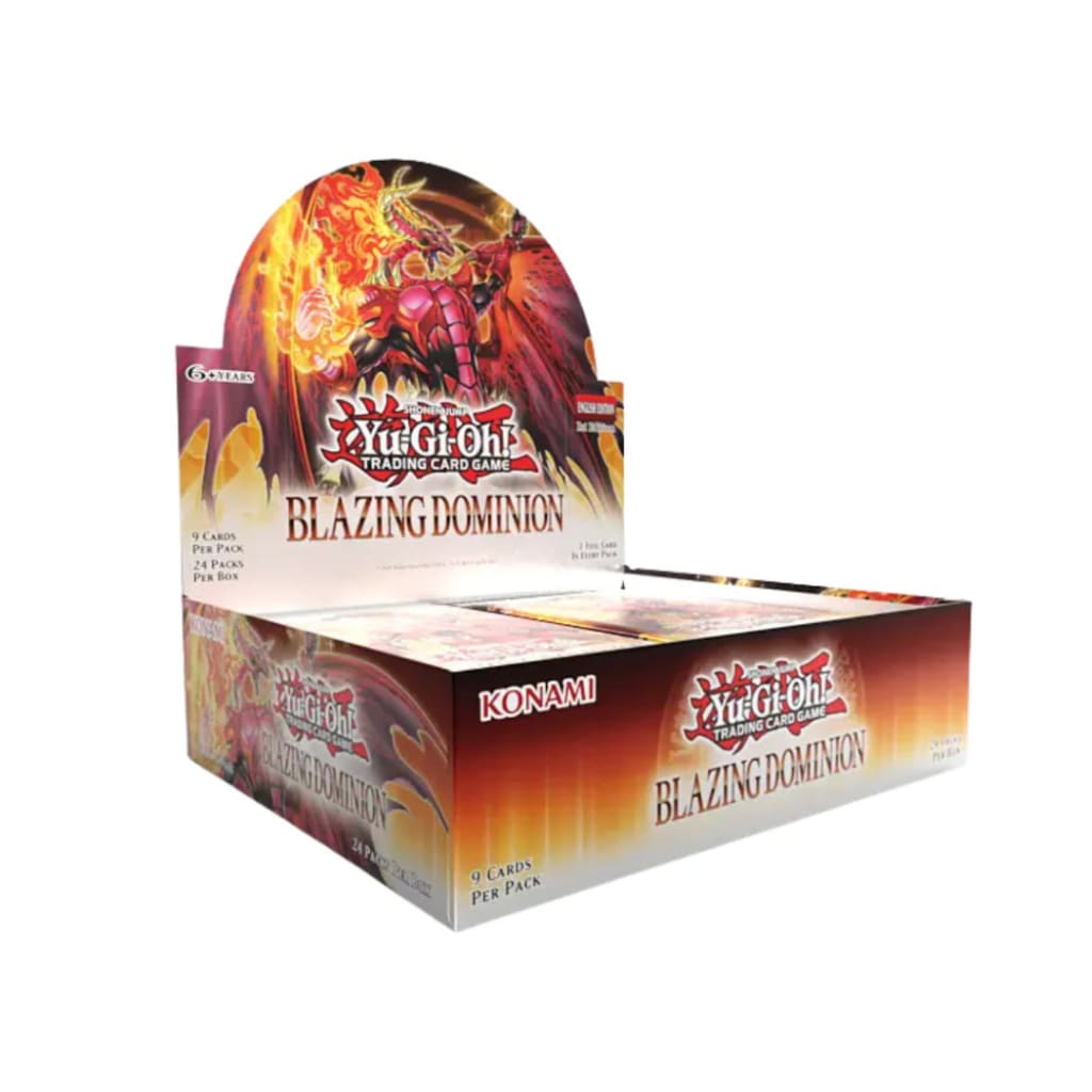 遊戯王OCG BLAZING DOMINION BOX Yugioh - Blazing Dominion Booster Box - 1st Edition – Hobbiesville