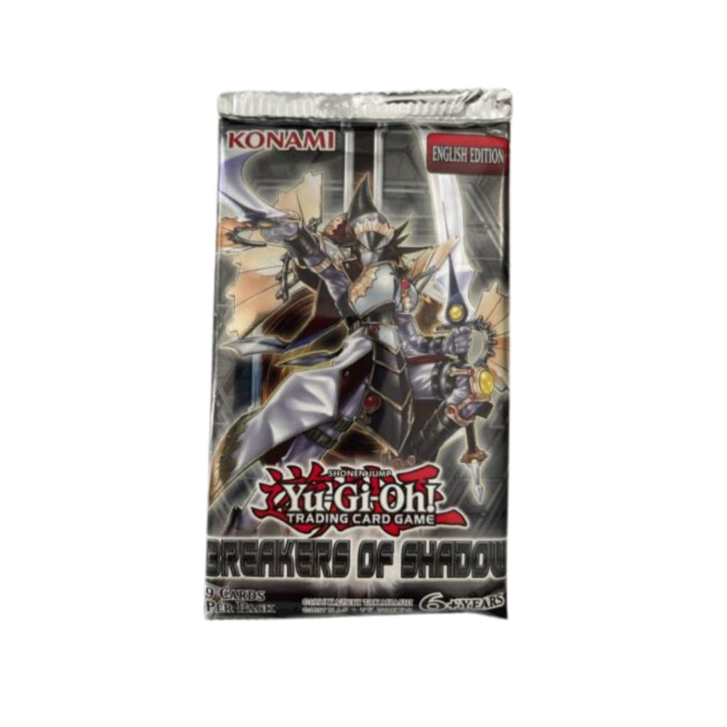 Yugioh Breakers Of Shadow Unlimited Booster Pack