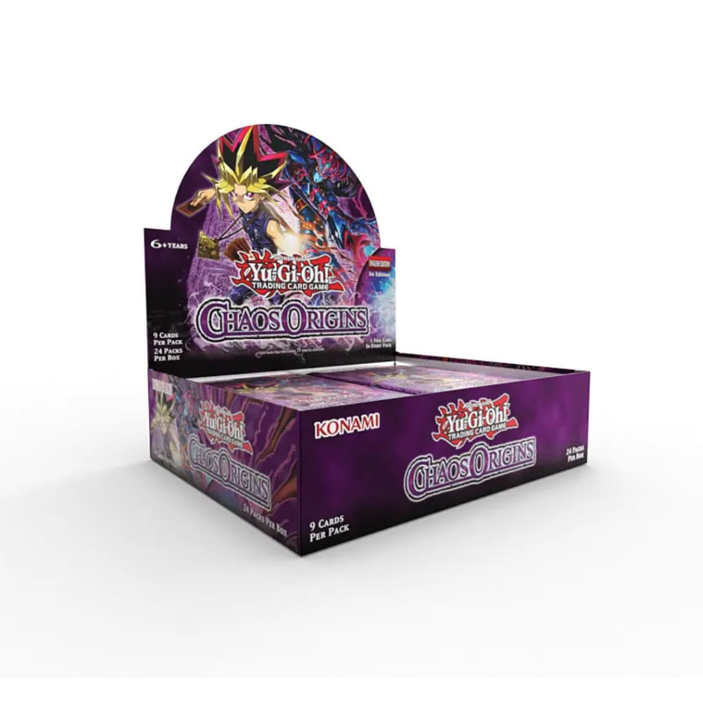 Yugioh Chaos Origins 1st Edition Booster Box – Hobbiesville