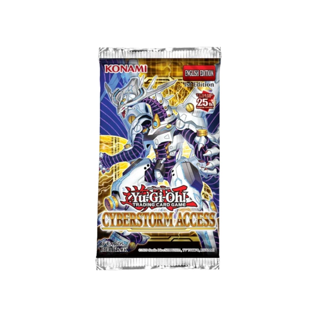 Yugioh - Cyberstorm Access Booster Pack - 1st Edition