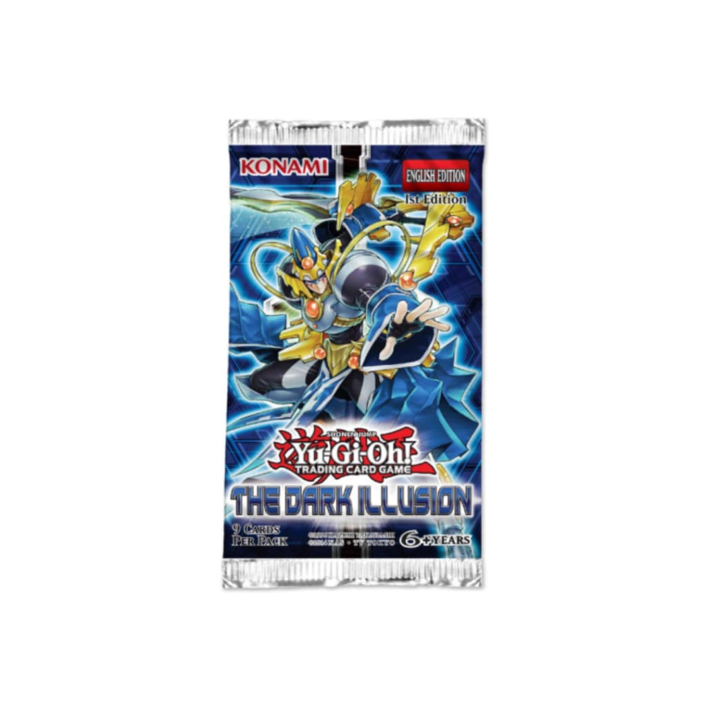 Yugioh The Dark Illusion 1st Edition Booster Pack