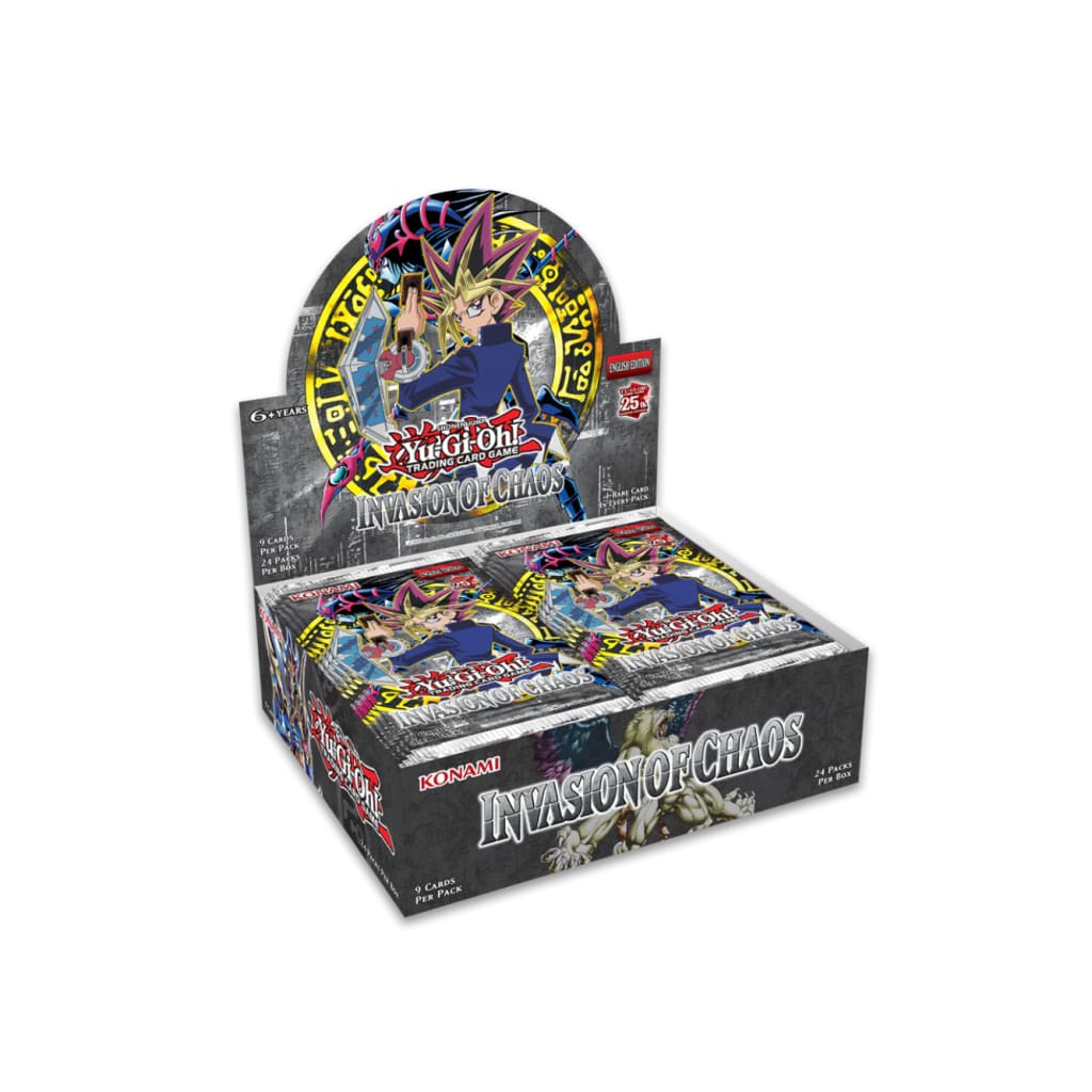 Yugioh Invasion Of Chaos Unlimited 25th Anniversary Booster