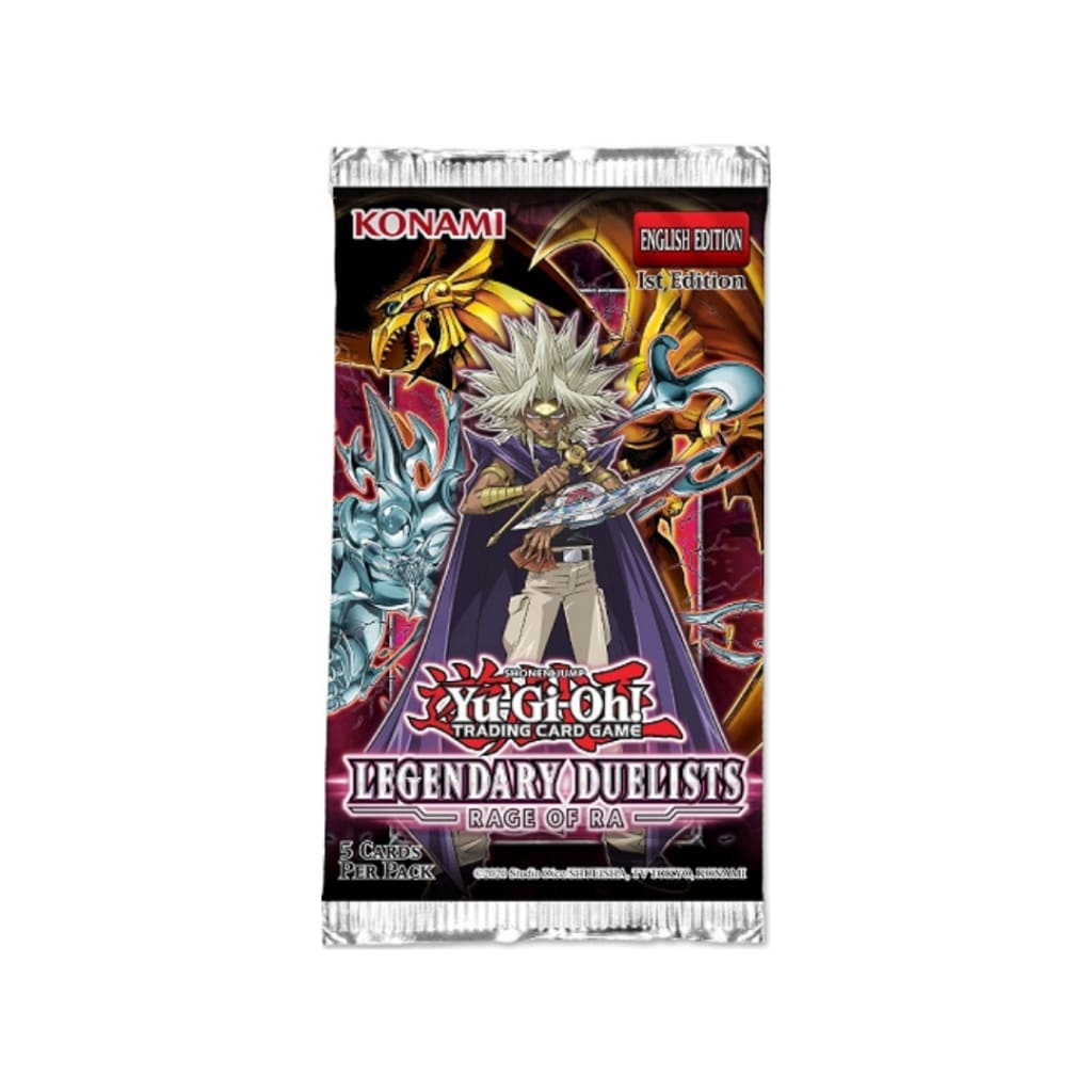 Yugioh - Legendary Duelists: Rage of Ra Booster Pack - 1st