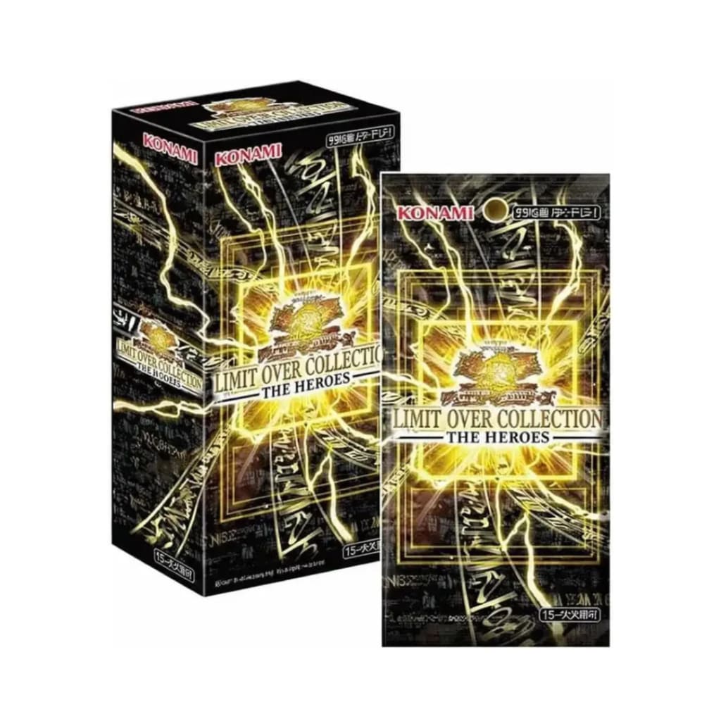 Yugioh Limit Over Collection the Heroes Japanese Booster