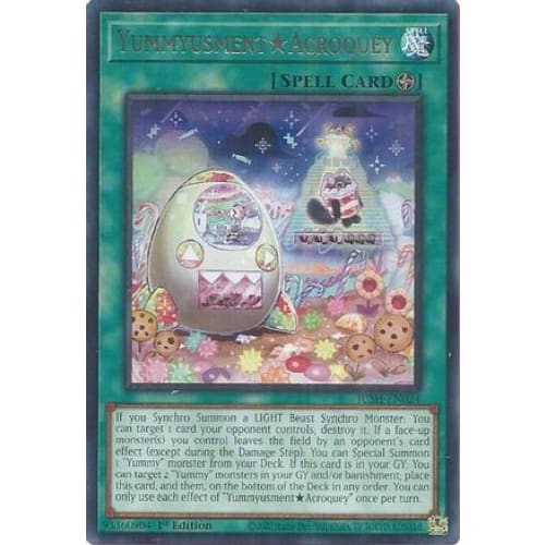 YummyusmentAcroquey - JUSH-EN024 Rare 1st Edition - Single