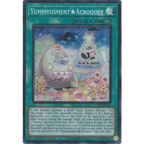 YummyusmentAcroquey (Super Rare) - JUSH-EN024 Super Rare