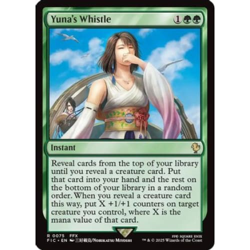 Yuna’s Whistle (FIC-075) - Single