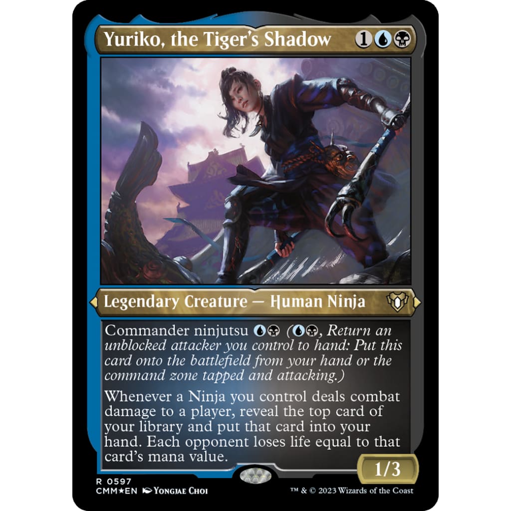 Yuriko the Tiger’s Shadow (CMM-597) Etched Foil - Single