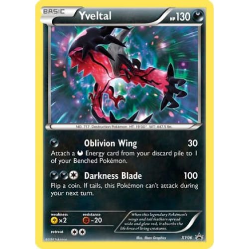 Yveltal (XY06/211) Promo Holofoil - Single