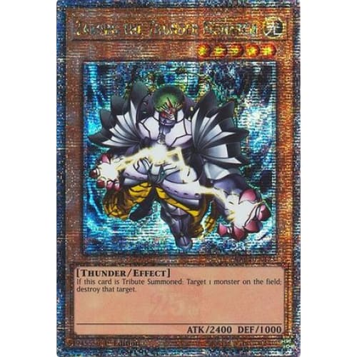 Zaborg the Thunder Monarch (Quarter Century Secret Rare)